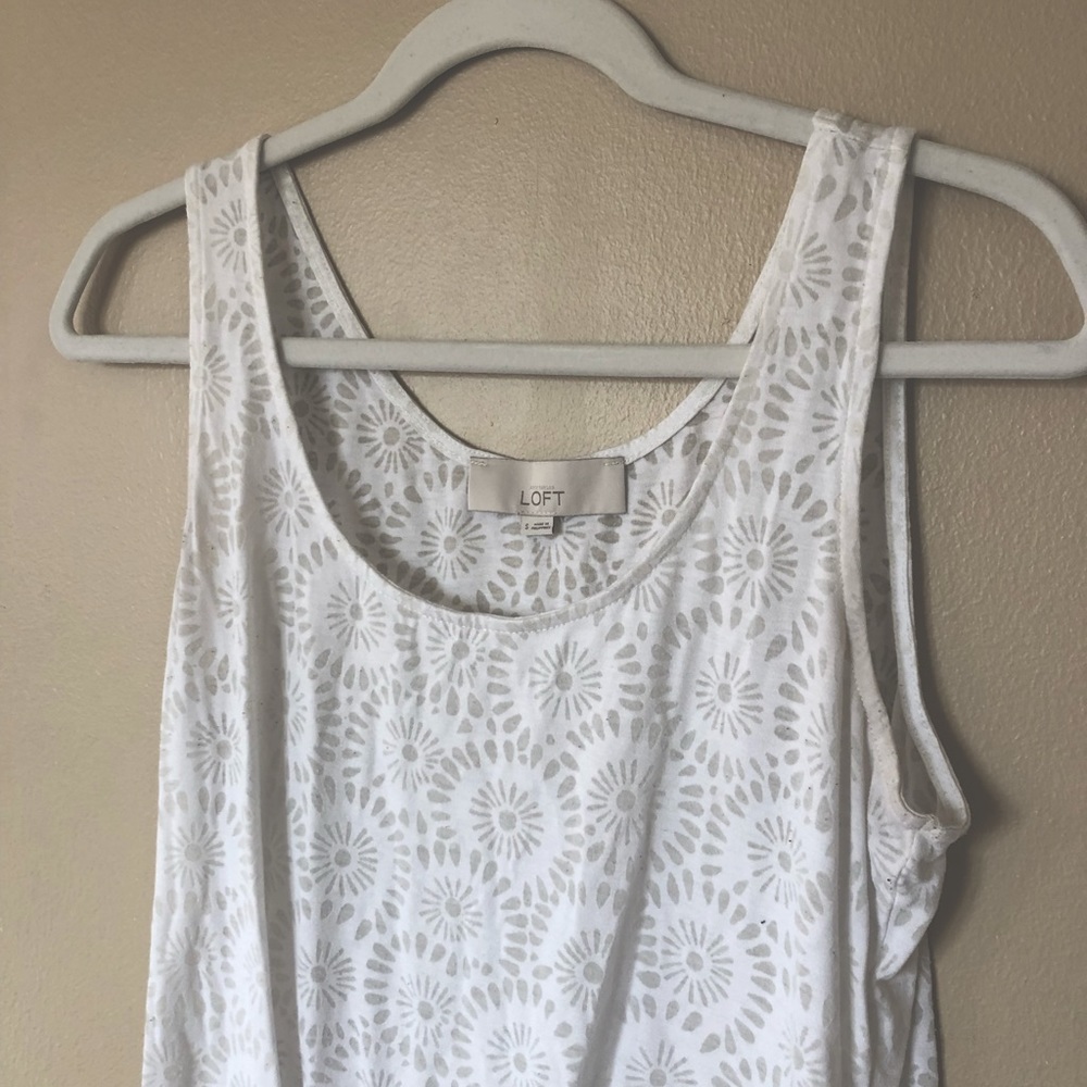 Loft Floral Tank Top